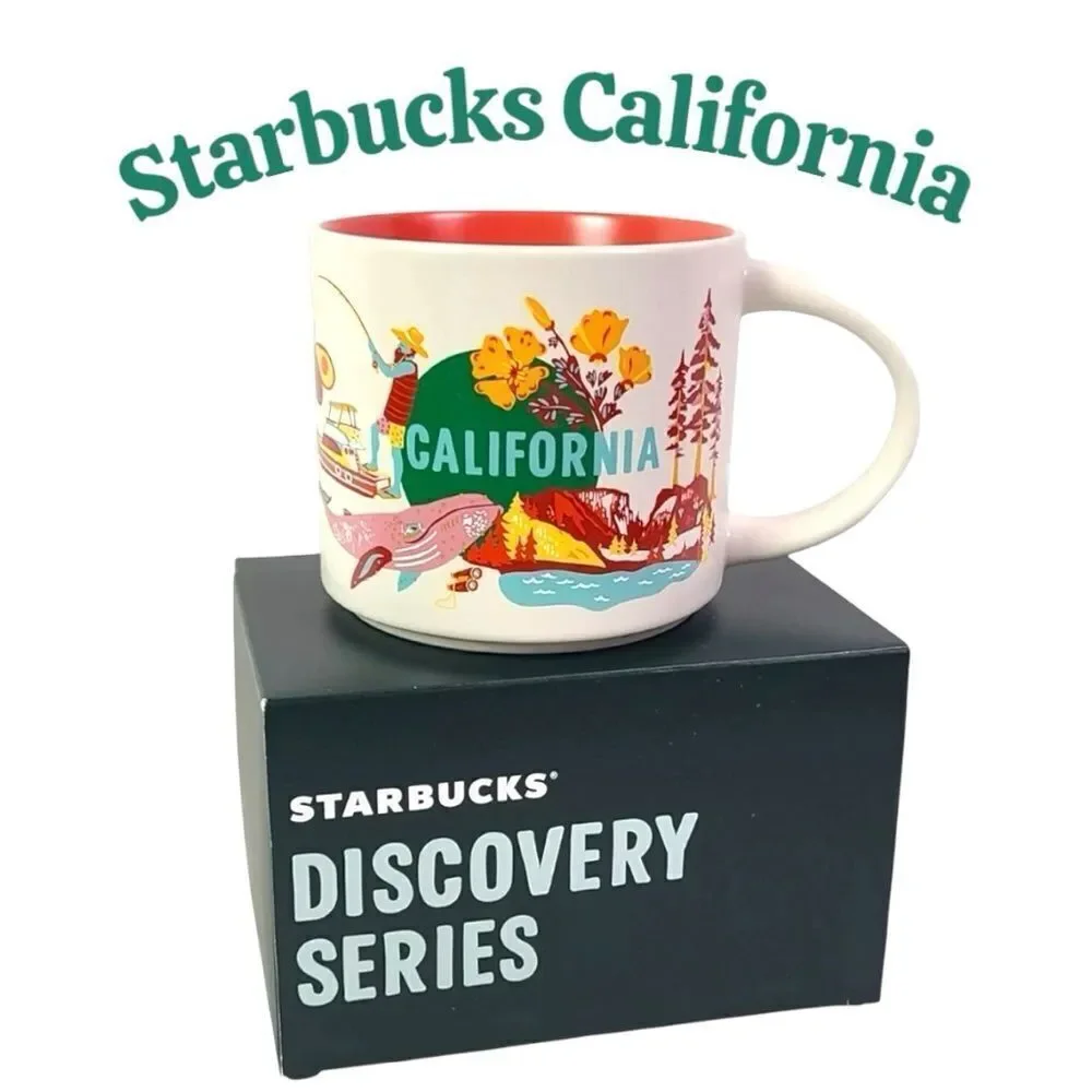 Starbucks California STARBUCKS CALIFORNIA DISCOVERY SERIES COFFEE CUP MUG 14 OZ